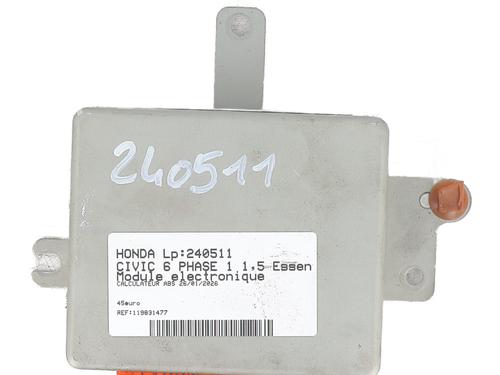 Used Electronic module HONDA CIVIC VI Hatchback (EJ, EK) 1.5 i (EK3) (114 hp) 31908644