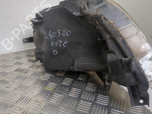 Right headlight NISSAN NOTE (E11, NE11) 1.5 dCi | BP25659900C29 