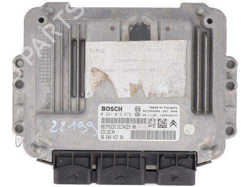 Engine control unit (ECU) CITROËN C4 I (LC_) 1.6 HDi | BP25660779M57 - Image 3