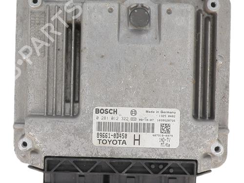 Engine control unit (ECU) TOYOTA YARIS (_P9_) 1.4 D-4D (NLP90_, NLP90R) | BP25660708M57 - Image 2