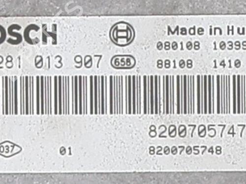 Engine control unit (ECU) RENAULT SCÉNIC II (JM0/1_) | BP34455544M57 - Image 5