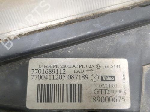 Left headlight RENAULT SAFRANE I (B54_) 2.0 (B540) | BP25659505C28 