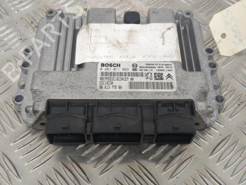 Engine control unit (ECU) PEUGEOT 307 (3A/C) 2.0 HDi 110 | BP25659495M57 