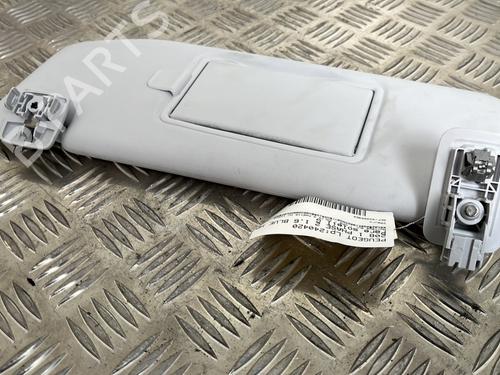 Left sun visor PEUGEOT 208 I (CA_, CC_) 1.6 HDi / BlueHDi 75 | BP25656619I1 