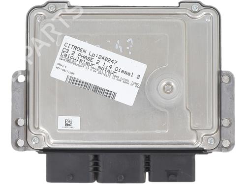Engine control unit (ECU) CITROËN C3 II (SC_) 1.4 HDi 70 (SC8HZC, SC8HR0, SC8HP4) | BP25658037M57  - Image 6