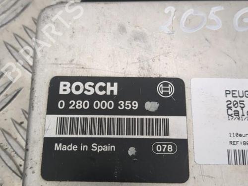 Used Engine control unit (ECU) PEUGEOT 205 II (20A/C) 1.9 Diesel (64 hp) 25660801