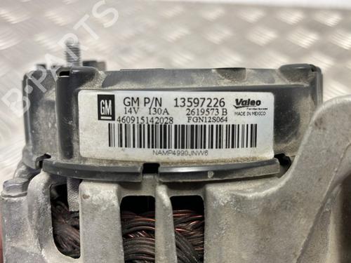 Alternator OPEL MOKKA / MOKKA X (J13) 1.4 (_76) | BP25660419M7 