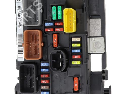 Fuse box CITROËN C3 II (SC_) 1.4 HDi 70 (SC8HZC, SC8HR0, SC8HP4) | BP25658036E1 - Image 4