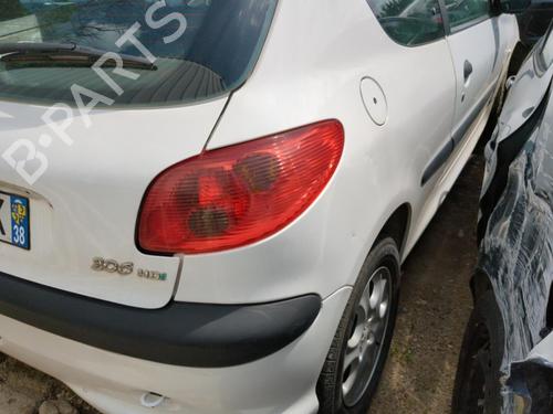 Rear bumper PEUGEOT 206 Hatchback (2A/C) 1.4 HDi eco 70 | BP27677267C8 