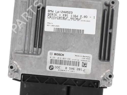 Motorstyringsenhed BMW 1 (E81) 116 d (116 hp) 26172048