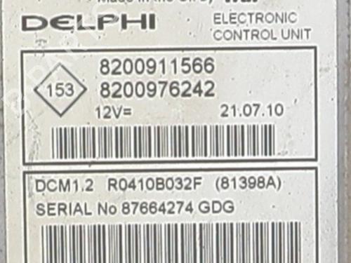 Engine control unit (ECU) RENAULT TWINGO II (CN0_) 1.5 dCi (CN0E) | BP26221327M57 - Image 2