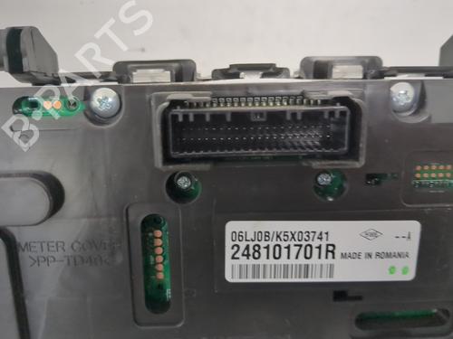 Used Instrument cluster Instrument cluster RENAULT CLIO V (B7_) 1.5 Blue dCi 85 (B7AG) (86 hp) 25656558 25656558