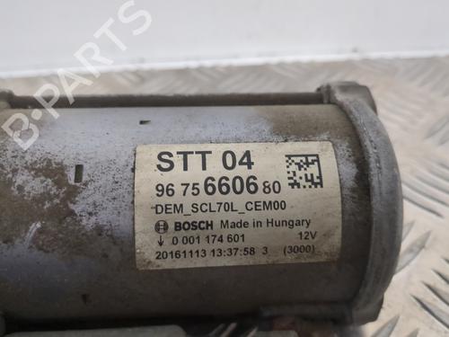 Used Starter PEUGEOT 208 I (CA_, CC_) 1.6 HDi / BlueHDi 75 (75 hp) 25656499