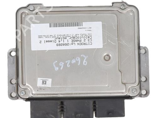 Engine control unit (ECU) CITROËN C3 II (SC_) 1.4 HDi 70 (SC8HZC, SC8HR0, SC8HP4) | BP39504330M57 - Image 4