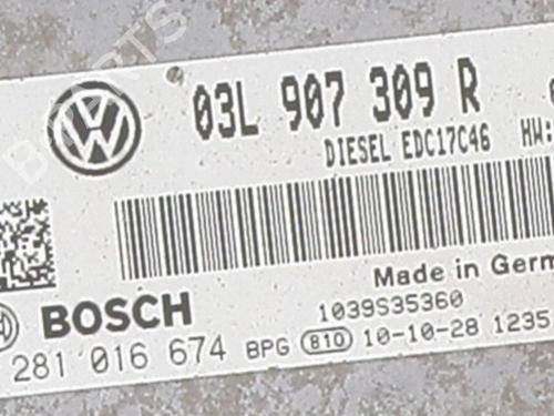 Engine control unit (ECU) VW GOLF VI (5K1) 2.0 TDI | BP36655103M57  - Image 6