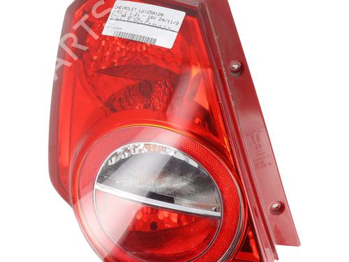 Used Left taillight CHEVROLET AVEO / KALOS Hatchback (T250, T255) 1.2 LPG (84 hp) 29162083