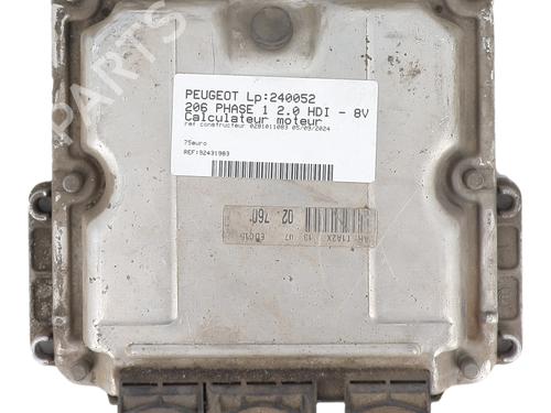 Used Engine control unit (ECU) Engine control unit (ECU) PEUGEOT 206 Hatchback (2A/C) 2.0 HDI 90 (90 hp) 25656741 25656741