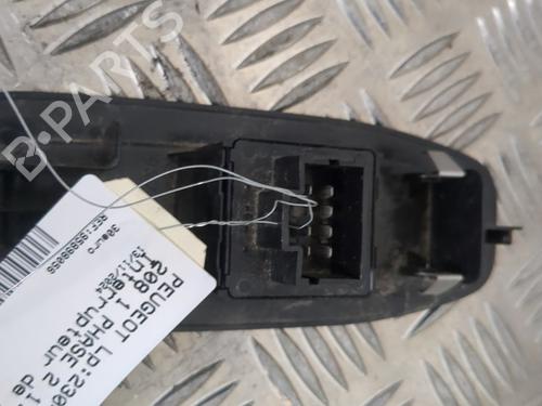 Left front window switch PEUGEOT 208 I (CA_, CC_) 1.2 VTI 82 | BP25658156I27