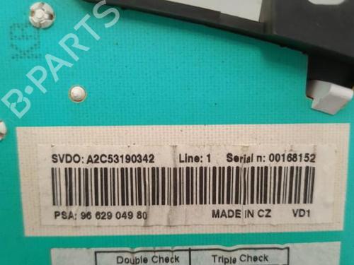 Used Instrument cluster Instrument cluster PEUGEOT 207 (WA_, WC_) 1.6 HDi (90 hp) 25657241 25657241