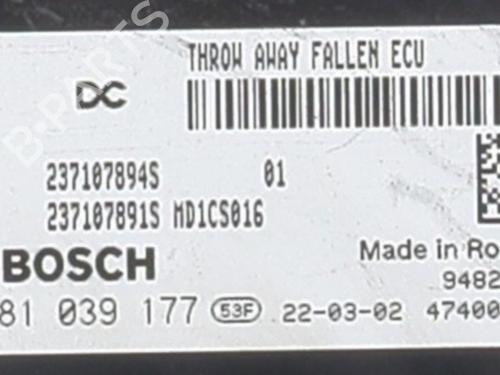 Engine control unit (ECU) DACIA DUSTER (HM_) 1.5 dCi 115 4x4 | BP36590168M57 - Image 3