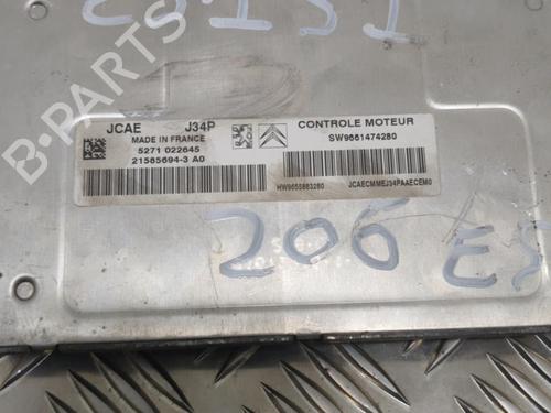 Engine control unit (ECU) PEUGEOT 206 Hatchback (2A/C) 1.4 i | BP25657792M57