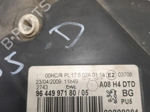 Right headlight PEUGEOT 1007 (KM_) 1.4 HDi | BP25657209C29 - Image 5