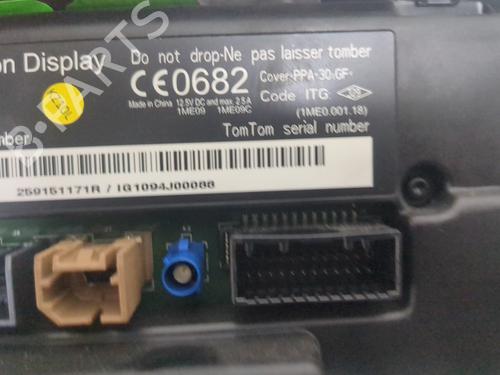 Display monitor RENAULT MEGANE III Coupe (DZ0/1_) 1.6 dCi (DZ00, DZ12, DZ2A, DZ13) | BP25659835C48 