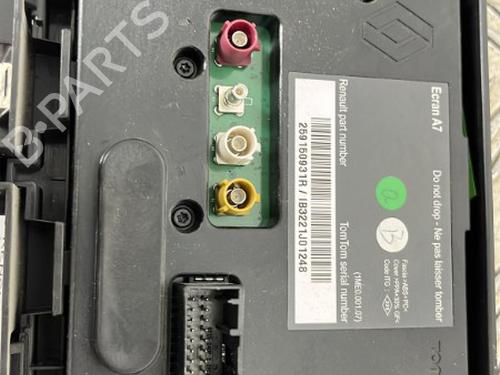 Display monitor RENAULT MEGANE III Hatchback (BZ0/1_, B3_) 1.5 dCi (BZ09, BZ0D, BZ1W, BZ29, BZ14) | BP25655183C48 