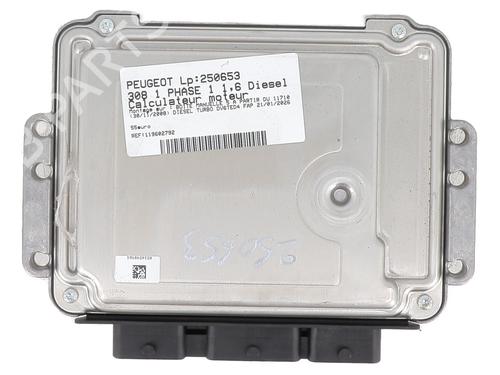 Engine control unit (ECU) PEUGEOT 308 I (4A_, 4C_) 1.6 HDi | BP31811608M57