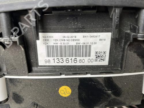 Instrument cluster CITROËN C3 III (SX) 1.6 BlueHDi 75 | BP25658614C47 - Image 2