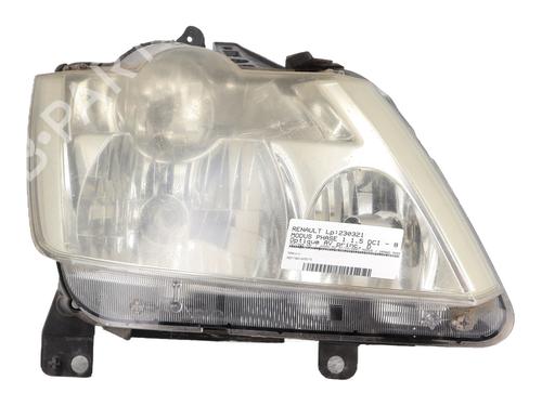 Used Right headlight RENAULT MODUS / GRAND MODUS (F/JP0_) 1.5 dCi (FP0D, JP0D) (82 hp) 25655583