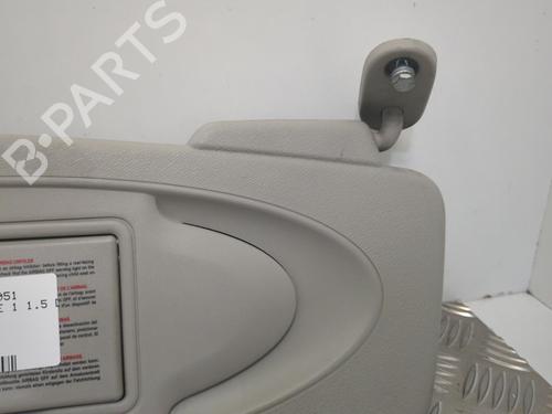 Right sun visor RENAULT KANGOO / GRAND KANGOO II (KW0/1_) 1.5 dCi 90 (KW05, KW08, KW0G, KW11) | BP25657309I2