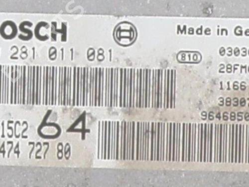 Engine control unit (ECU) PEUGEOT 307 (3A/C) 2.0 HDi 110 | BP25659491M57 - Image 3