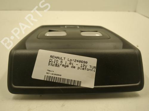 Interior roof light RENAULT CLIO V (B7_) 1.0 SCe 65 (B7MG) | BP25654677I8 