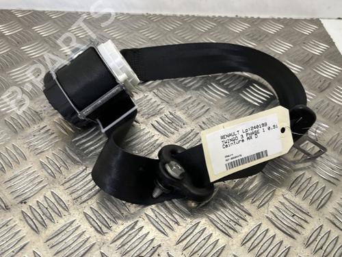 Høyre bak beltestrammer RENAULT TWINGO III (BCM_, BCA_) 0.9 TCe 90 (BCM9, BCM2) (90 hp) 25656872