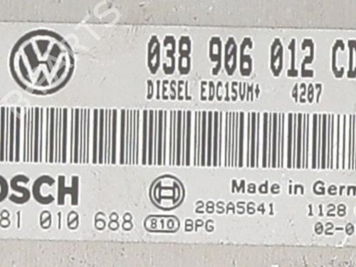 Engine control unit (ECU) SEAT IBIZA III (6L1) 1.9 SDI | BP25658893M57 - Image 7