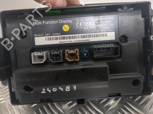 Display monitor RENAULT MEGANE III Coupe (DZ0/1_) 1.6 dCi (DZ00, DZ12, DZ2A, DZ13) | BP25659835C48 
