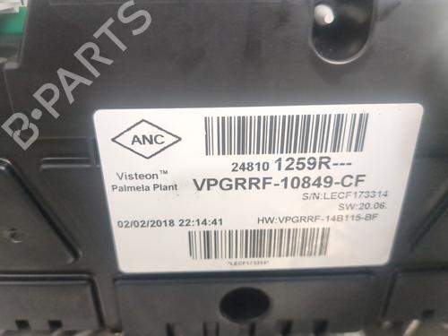 Instrument cluster RENAULT CLIO IV (BH_) 0.9 TCe 90 (BHNF, BHMA, BHMH, BHJK, BHJR) | BP25656605C47