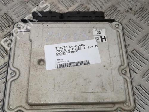 Engine control unit (ECU) TOYOTA YARIS (_P9_) 1.4 D-4D (NLP90_, NLP90R) | BP25660708M57