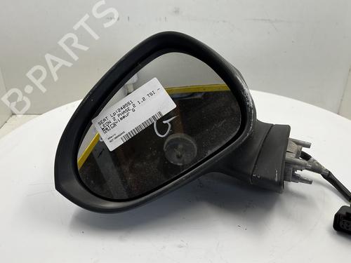 Used Left mirror SEAT LEON (1P1) 1.2 TSI (105 hp) 25658075