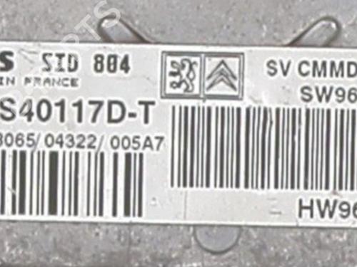Engine control unit (ECU) CITROËN C3 Pluriel (HB_) 1.4 HDi | BP25660768M57 - Image 7