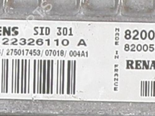 Engine control unit (ECU) RENAULT SCÉNIC II (JM0/1_) 1.5 dCi (JM1E, JM16) | BP25657640M57  - Image 6