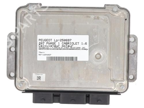 Engine control unit (ECU) PEUGEOT 207 CC (WD_) 1.6 HDi | BP33025819M57 - Image 2