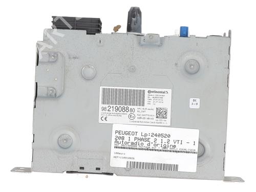Radio PEUGEOT 208 I (CA_, CC_) 1.2 VTI 82 | BP28218167E6 