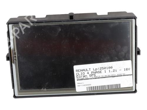 Used Display monitor Display monitor RENAULT CLIO IV (BH_) 1.2 TCe 120 (BHM0) (120 hp) 30682910 30682910