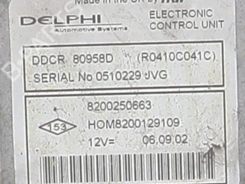 Engine control unit (ECU) RENAULT KANGOO (KC0/1_) 1.5 dCi (KC07) | BP40149508M57 - Image 3