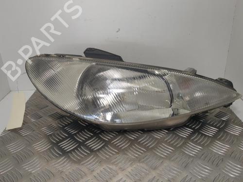 Right headlight PEUGEOT 206 Hatchback (2A/C) 1.9 D | BP25659258C29 