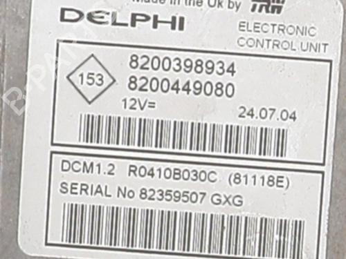 Engine control unit (ECU) RENAULT MODUS / GRAND MODUS (F/JP0_) 1.5 dCi (FP0D, JP0D) | BP25660884M57 - Image 7