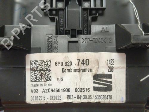 Instrument cluster SEAT IBIZA IV (6J5, 6P1) 1.0 | BP25659092C47 
