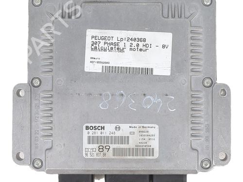 Engine control unit (ECU) PEUGEOT 307 (3A/C) 2.0 HDi 110 | BP25658196M57  - Image 5